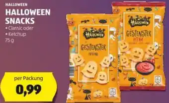 Hofer Halloween snacks Angebot