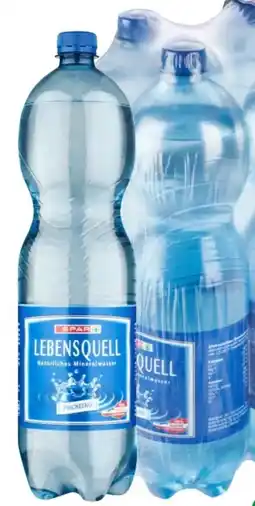 Spar Mineralwasser Angebot