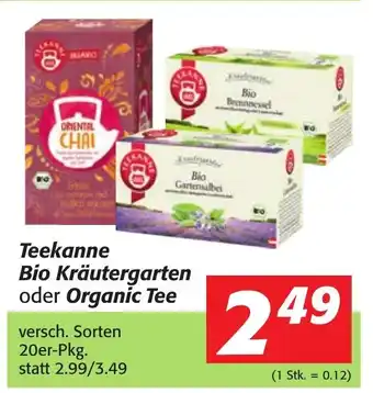 Strasser Markt Teekanne Bio Kräutergarten oder Organic Tee Angebot