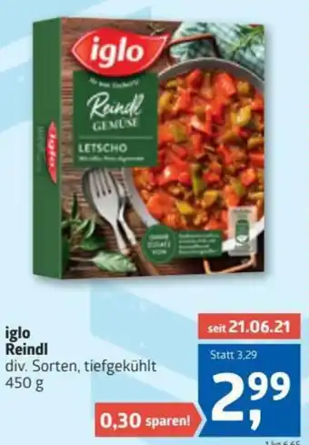 ADEG Iglo Reindl 450g Angebot