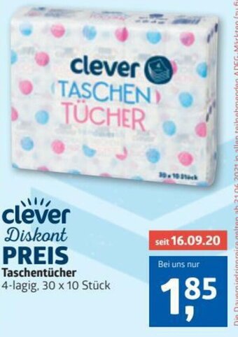 ADEG Taschentücher Angebot