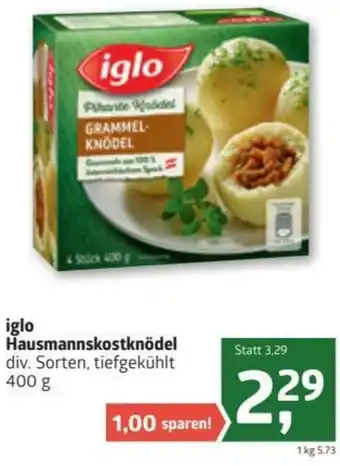 ADEG Iglo Hausmannskostknödel 400g Angebot