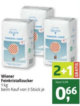 ADEG Wiener Feinkristallzucker 1kg Angebot