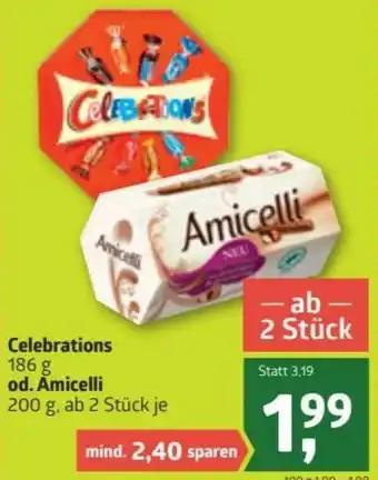 ADEG Celebrations 186g oder Amicelli 200g Angebot