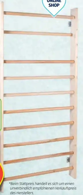 Hofer Sprossenwand Angebot