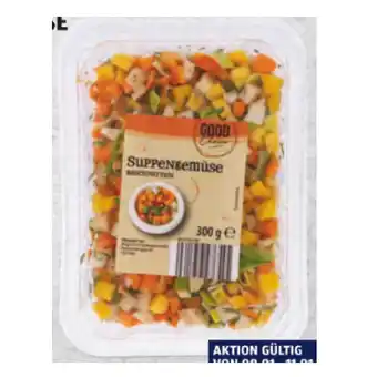 Hofer Good Choice Suppengemüse geschnitten HOFER 300 Gramm 1 Packung Angebot