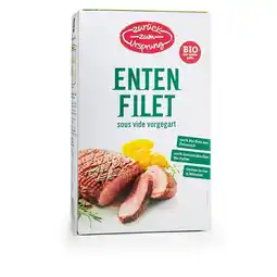 Hofer Zurück zum Ursprung Bio-Entenfilet sous vide vorgegart HOFER 230 Gramm 1 Packung Angebot