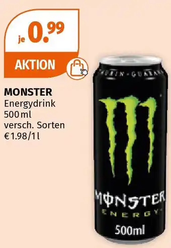Müller MONSTER Energydrink Angebot