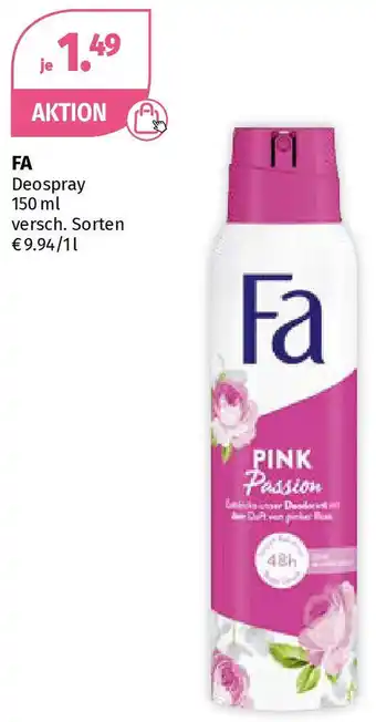 Müller FA Deospray Angebot