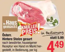 Maximarkt Österr. Hintere Stelze gesurt Angebot