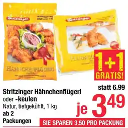 Maximarkt Stritzinger Hähnchenflügerl oder -keulen Angebot