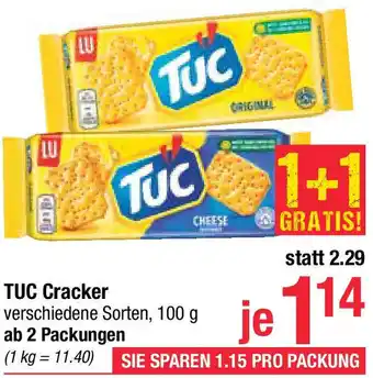 Maximarkt TUC Cracker Angebot