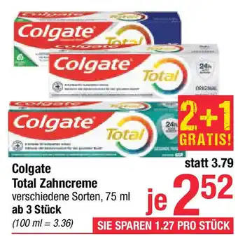 Maximarkt Colgate Total Zahncreme Angebot
