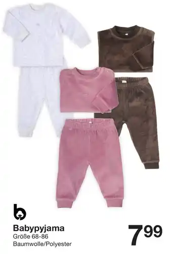 Zeeman Babypyjama Angebot