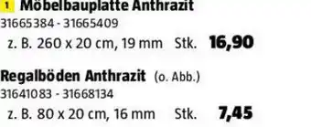 Bauhaus Regalböden Anthrazit Angebot