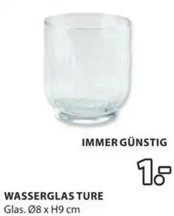 JYSK Wasserglas ture Angebot
