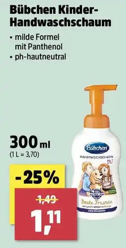 Thomas Philipps Bübchen kinder- handwaschschaum Angebot