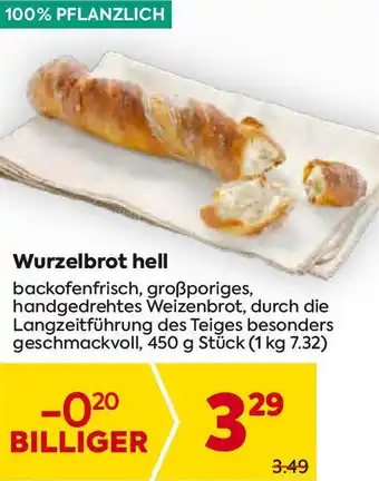 Billa Wurzelbrot hell Angebot