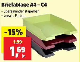 Thomas Philipps Briefablage A4 - C4 Angebot
