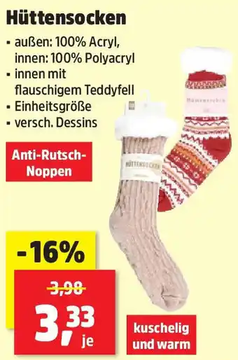 Thomas Philipps Hüttensocken Angebot