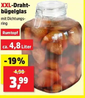 Thomas Philipps XXL-Draht- bügelglas Angebot