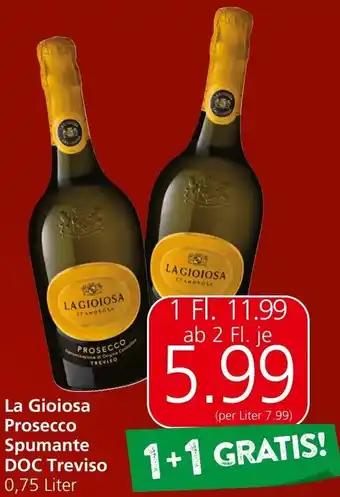 Eurospar La Gioiosa Prosecco Angebot