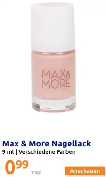 Action Max & More Nagellack Angebot