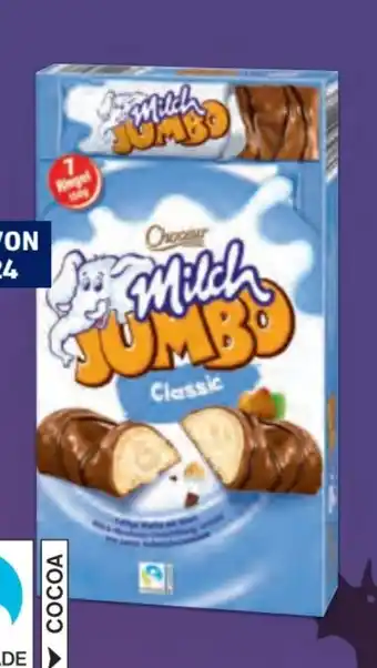 Hofer Milk-Jumbo-Riegel Angebot