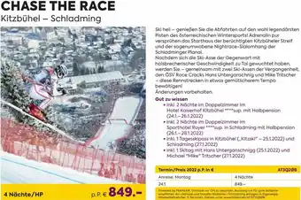 Billa Chase The Race Kitzbühel-Schladming Angebot