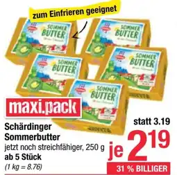 Maximarkt Schärdinger Sommerbutter Angebot
