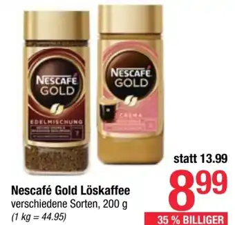 Maximarkt Nescafé Gold Löskaffee Angebot