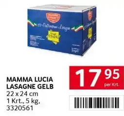 Transgourmet Mamma lucia lasagne gelb Angebot