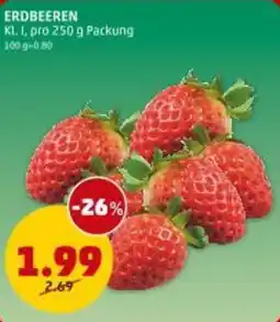 PENNY Erdbeeren Angebot