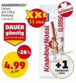 PENNY Knabbernossi Angebot
