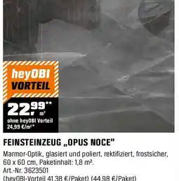 OBI Feinsteinzeug Opus Noce Angebot