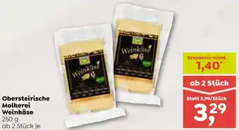 ADEG Obersteirische molkerei weinkäse Angebot