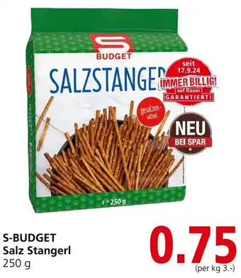 Spar S budget salz stangerl Angebot