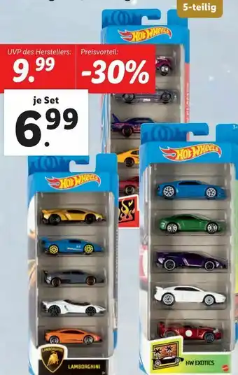 Lidl Hot Wheels Fahrzeuge Angebot