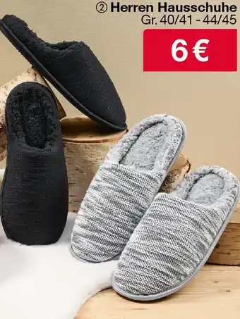 Woolworth Herren Hausschuhe Angebot