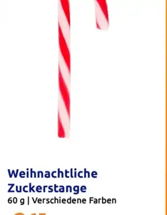 Action Weihnachtliche Zuckerstange Angebot