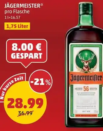 PENNY Jägermeister* Angebot