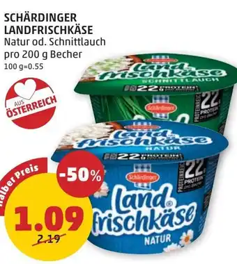 PENNY Schärdinger Landfrischkäse Angebot