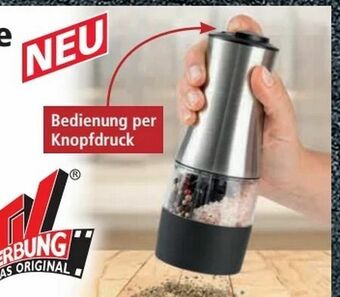 Norma Elektrische Salz-Pfeffermühle Angebot