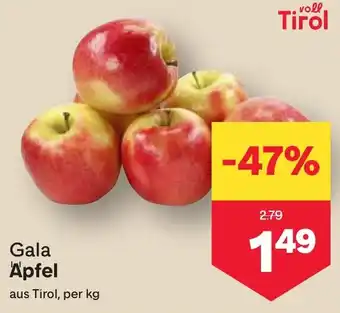 MPreis Äpfel Gala Angebot