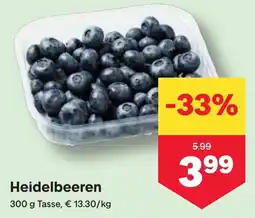 MPreis Heidelbeeren Angebot