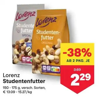 MPreis Studentenfutter Angebot