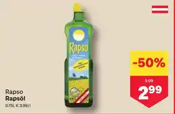 MPreis Rapsöl Angebot