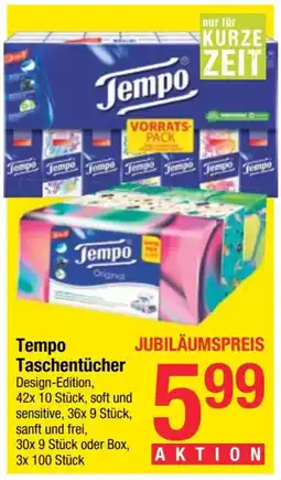 Maximarkt Tempo Taschentücher Angebot