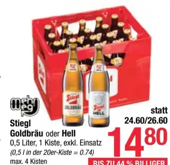 Maximarkt Stiegl Goldbräu oder Hell Angebot