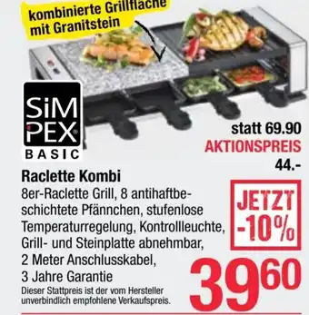 Maximarkt Raclette Kombi Angebot